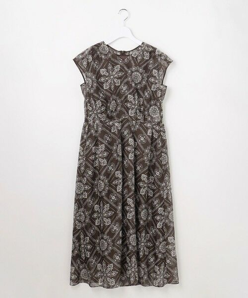 自由区 / ジユウク ロング・マキシ丈ワンピース | 【カタログ掲載】ロータスタイルプリント ワンピース | 詳細11