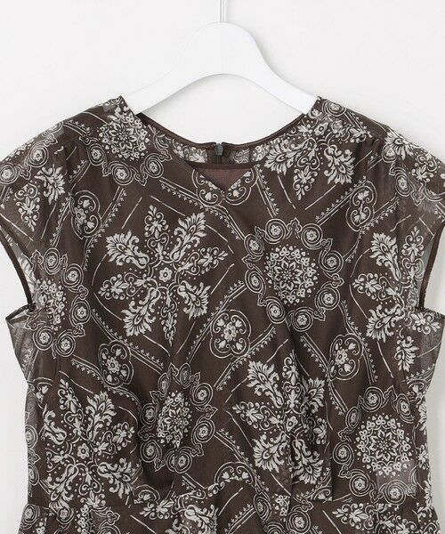 自由区 / ジユウク ロング・マキシ丈ワンピース | 【カタログ掲載】ロータスタイルプリント ワンピース | 詳細13