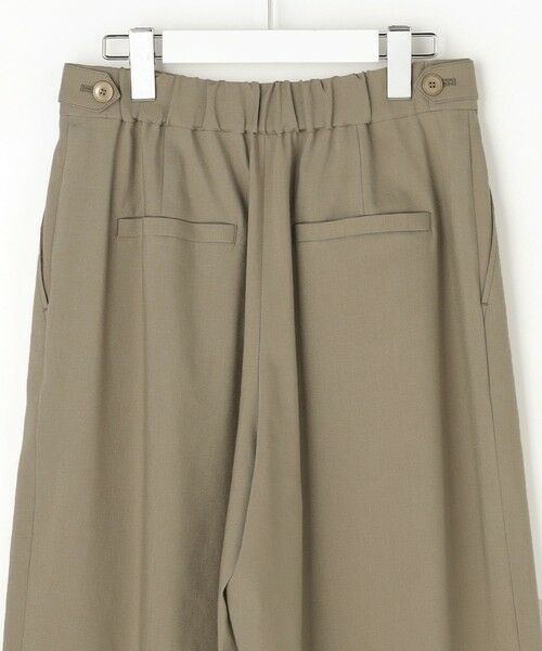 自由区 / ジユウク その他パンツ | 【SHIHOさん着用・セットアップ対応】リネンストレッチワイド パンツ | 詳細23