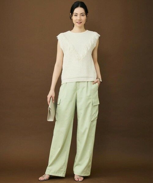 自由区 / ジユウク カーゴパンツ | 【SHIHOさん着用】ハイカウントカーゴ パンツ | 詳細5