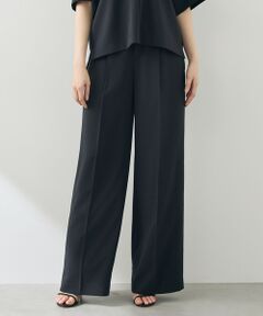 自由区 / ジユウク その他パンツ | 【カタログ掲載・セットアップ対応・セレモニー・ハレの日・通勤】テクスチャードスーツストレートワイド パンツ