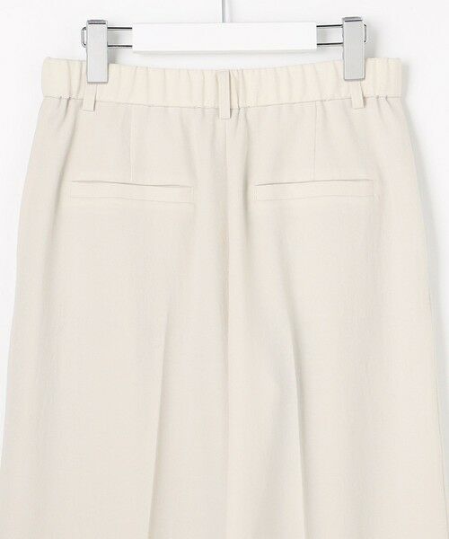 自由区 / ジユウク その他パンツ | 【カタログ掲載・セットアップ対応・セレモニー・ハレの日・通勤】テクスチャードスーツストレートワイド パンツ | 詳細10