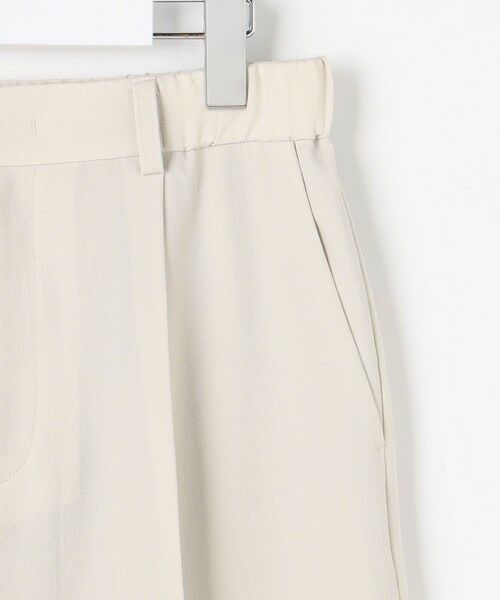 自由区 / ジユウク その他パンツ | 【カタログ掲載・セットアップ対応・セレモニー・ハレの日・通勤】テクスチャードスーツストレートワイド パンツ | 詳細6