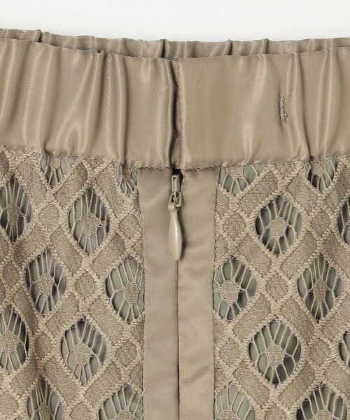 自由区 / ジユウク ミニ・ひざ丈スカート | 【SHIHOさん着用・こだわり素材】パネルレース スカート | 詳細14
