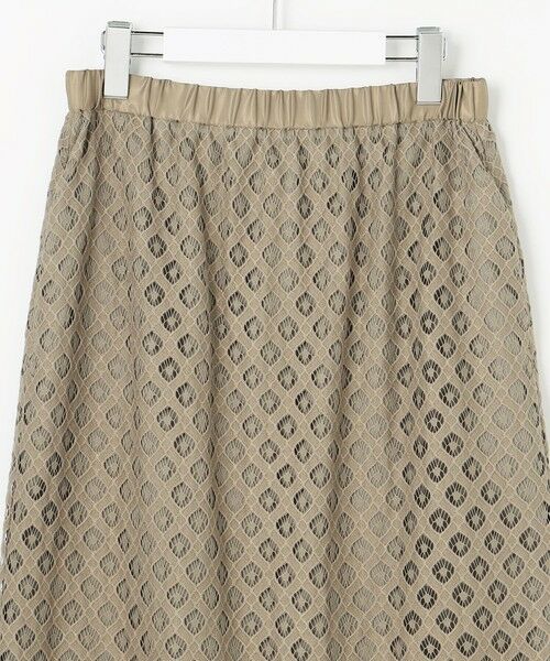 自由区 / ジユウク ミニ・ひざ丈スカート | 【SHIHOさん着用・こだわり素材】パネルレース スカート | 詳細9