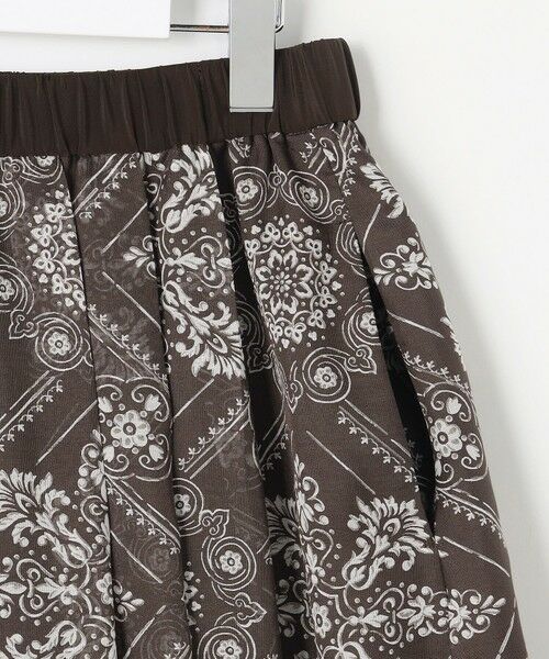 自由区 / ジユウク ミニ・ひざ丈スカート | 【カタログ掲載】ロータスタイルプリント スカート | 詳細16