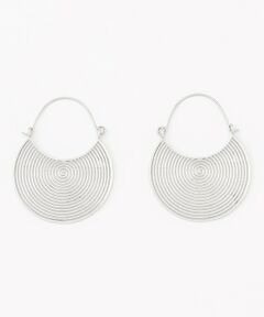 自由区 / ジユウク ネックレス・ペンダント・チョーカー | 【SHIHOさん着用・大ぶり】スワール ピアス