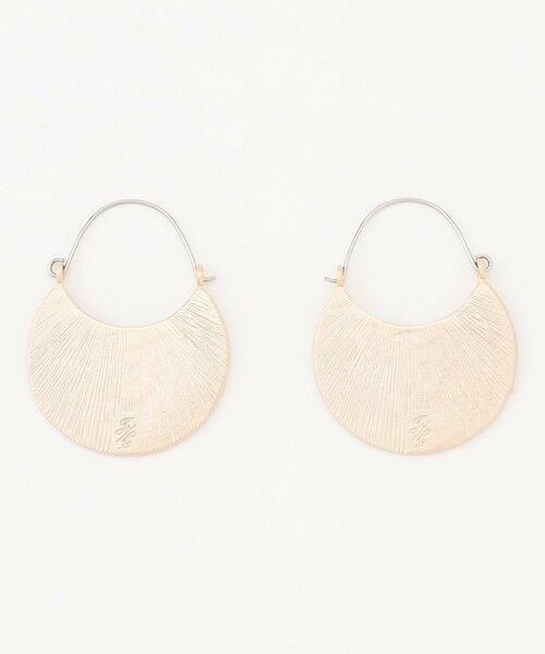 自由区 / ジユウク ネックレス・ペンダント・チョーカー | 【SHIHOさん着用・大ぶり】スワール ピアス | 詳細7