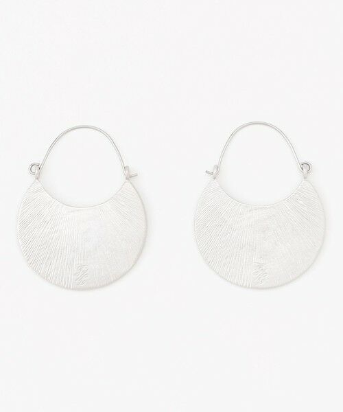 自由区 / ジユウク ネックレス・ペンダント・チョーカー | 【SHIHOさん着用・大ぶり】スワール ピアス | 詳細12