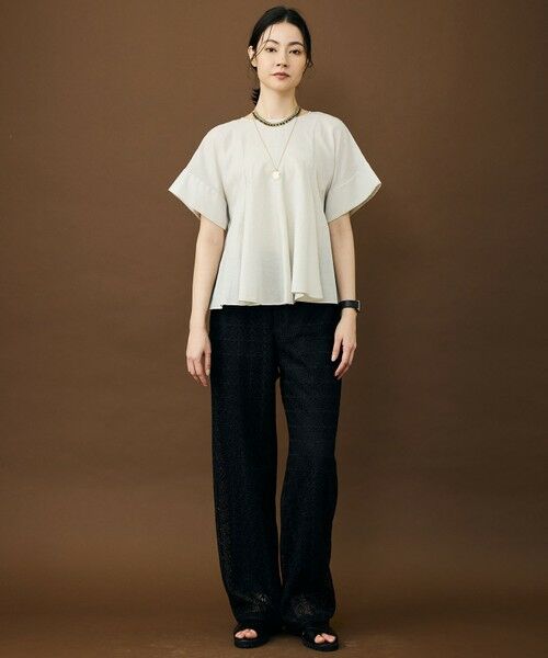 自由区 / ジユウク シャツ・ブラウス | 【カタログ掲載】ブライトシアーシャンブレー ブラウス | 詳細3