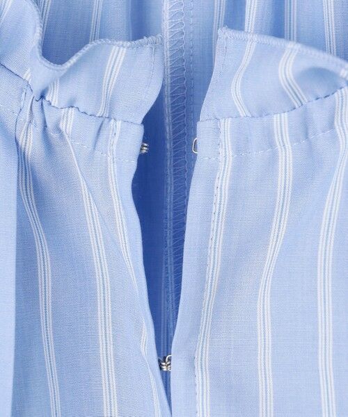 自由区 / ジユウク シャツ・ブラウス | 【ご好評素材・新型追加】リヨセルポプリンフリル ブラウス | 詳細9