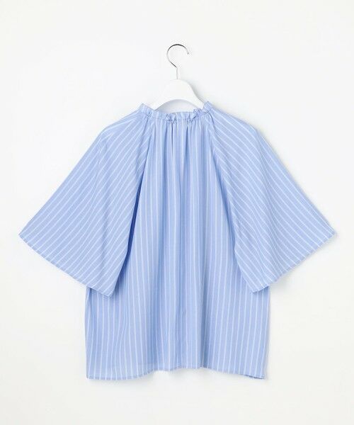 自由区 / ジユウク シャツ・ブラウス | 【ご好評素材・新型追加】リヨセルポプリンフリル ブラウス | 詳細10