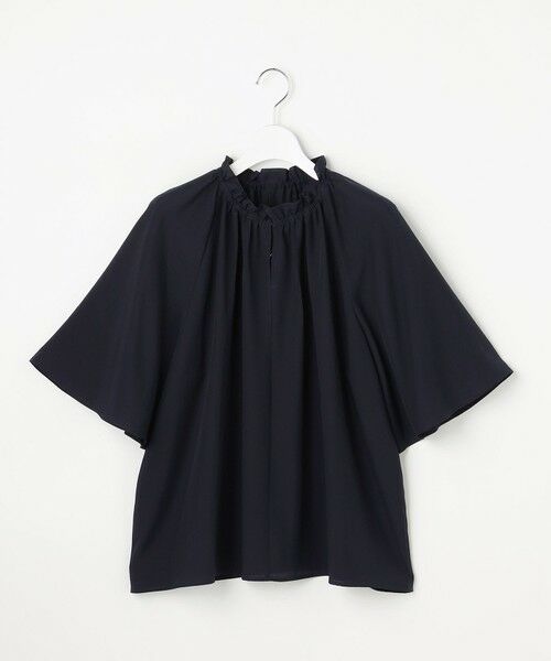 自由区 / ジユウク シャツ・ブラウス | 【ご好評素材・新型追加】リヨセルポプリンフリル ブラウス | 詳細14