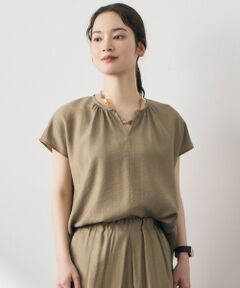 自由区 / ジユウク シャツ・ブラウス | 【カタログ掲載・人気素材・新型登場・セットアップ対応】エアリーツイルプルオーバー ブラウス