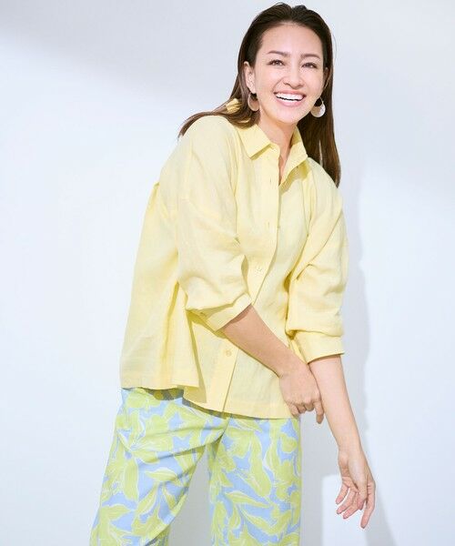 自由区 / ジユウク シャツ・ブラウス | 【カタログ掲載】トルコリネン シャツ | 詳細3