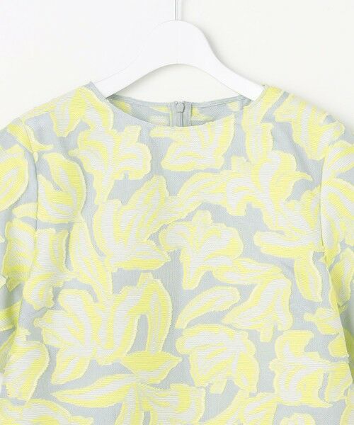 自由区 / ジユウク シャツ・ブラウス | リーフモチーフカットジャガード ブラウス | 詳細3