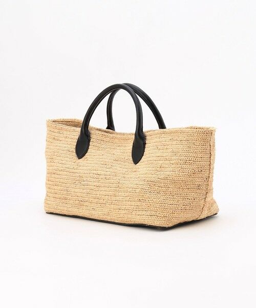 自由区 / ジユウク トートバッグ | 【SHIHOさん着用・可変デザイン・季節を彩る素材】ワイドライフィア トートバッグ | 詳細5