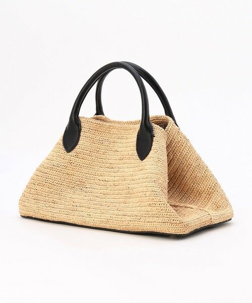 自由区 / ジユウク トートバッグ | 【SHIHOさん着用・可変デザイン・季節を彩る素材】ワイドライフィア トートバッグ | 詳細7