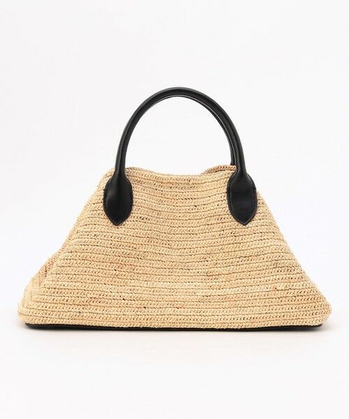 自由区 / ジユウク トートバッグ | 【SHIHOさん着用・可変デザイン・季節を彩る素材】ワイドライフィア トートバッグ | 詳細8