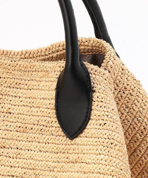 自由区 / ジユウク トートバッグ | 【SHIHOさん着用・可変デザイン・季節を彩る素材】ワイドライフィア トートバッグ | 詳細9