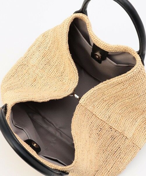 自由区 / ジユウク トートバッグ | 【SHIHOさん着用・可変デザイン・季節を彩る素材】ワイドライフィア トートバッグ | 詳細11