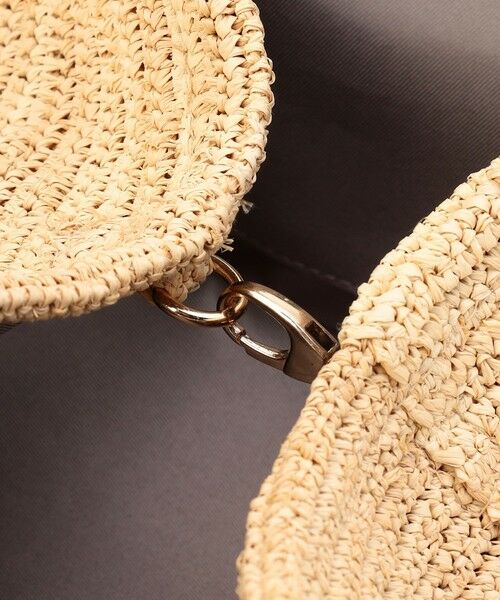 自由区 / ジユウク トートバッグ | 【SHIHOさん着用・可変デザイン・季節を彩る素材】ワイドライフィア トートバッグ | 詳細13