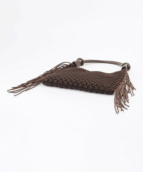 自由区 / ジユウク ショルダーバッグ | 【SHIHOさん着用・2WAY仕様・ポーチ付き】クロッシェフリンジ バッグ | 詳細19