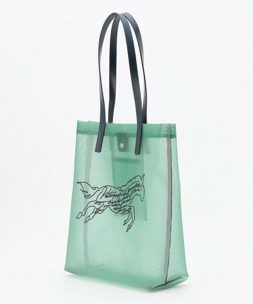 自由区 / ジユウク トートバッグ | 【カタログ掲載・コラボ・A4サイズ収納可】ホースメッシュトート バッグ | 詳細4