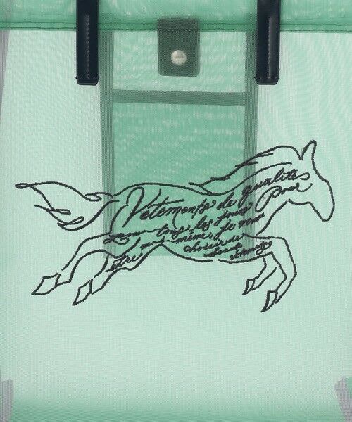 自由区 / ジユウク トートバッグ | 【カタログ掲載・コラボ・A4サイズ収納可】ホースメッシュトート バッグ | 詳細7