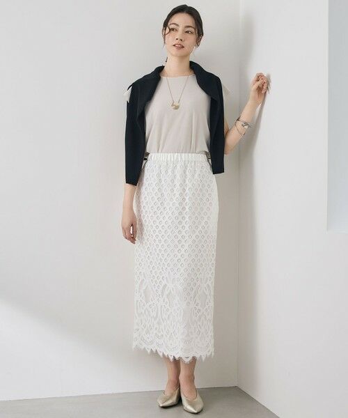 自由区 / ジユウク カットソー | 【WEB先行販売】ストレッチアムンゼンフレンチスリーブ カットソー | 詳細1