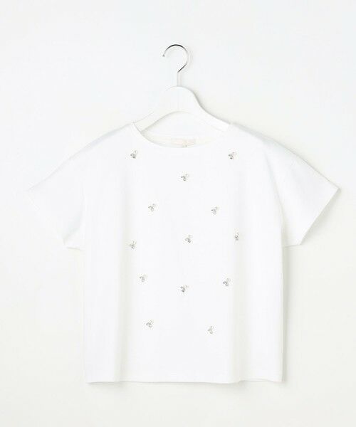 自由区 / ジユウク カットソー | ビジュー Tシャツ | 詳細2