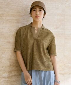 自由区 / ジユウク カットソー | 【カタログ掲載】ラッセルレースジャージー トップス