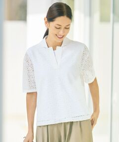 自由区 / ジユウク カットソー | 【カタログ掲載】ラッセルレースジャージー トップス