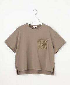 自由区 / ジユウク カットソー | スパングルポケットＴシャツ