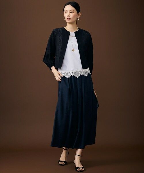 自由区 / ジユウク タンクトップ | 【累計3000枚突破の名品がアップデート・着回し力抜群】レース タンクトップ | 詳細3