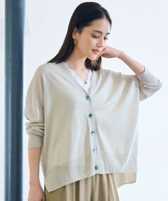 自由区 / ジユウク カーディガン・ボレロ | ドライシアーファインゲージ カーディガン