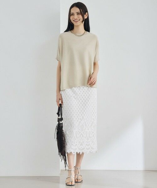 自由区 / ジユウク ニット・セーター | 【カタログ掲載】ドライシアーファインゲージプルオーバー ニット | 詳細1