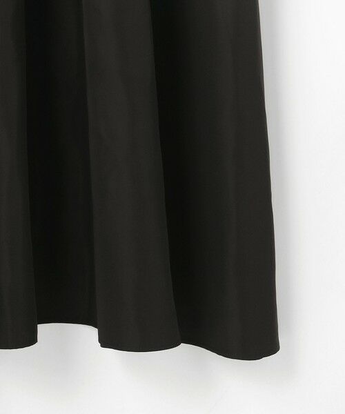 自由区 / ジユウク ロング・マキシ丈ワンピース | 【人気異素材コンビの最新作・前後着用可】タフタコンビ ワンピース | 詳細9
