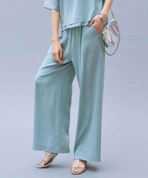 自由区 / ジユウク その他パンツ | 【カタログ掲載】ストレッチアムンゼンワイド パンツ（[WEB先行カラー]サックス）