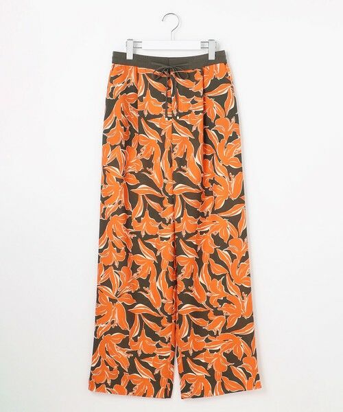 自由区 / ジユウク その他パンツ | 【カタログ掲載】シアーカラミプリントワイド パンツ | 詳細6