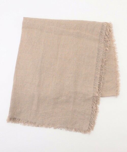 自由区 / ジユウク マフラー・ショール・スヌード・ストール | 【カタログ掲載・冷房対策にも】リネン ストール | 詳細4