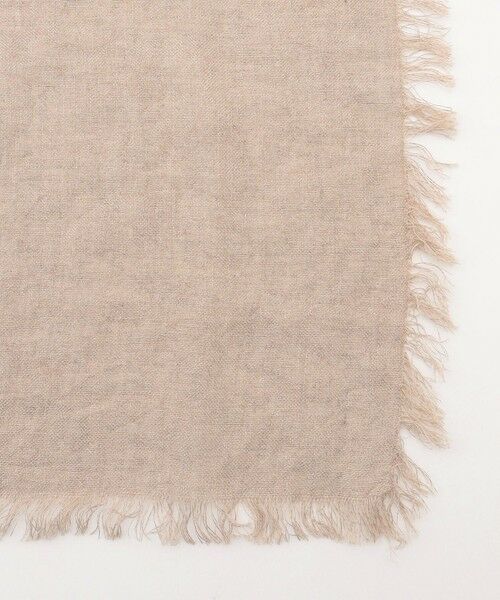 自由区 / ジユウク マフラー・ショール・スヌード・ストール | 【カタログ掲載・冷房対策にも】リネン ストール | 詳細5