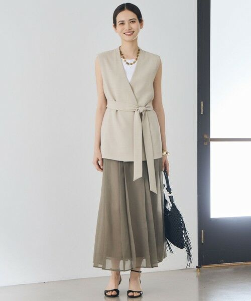 自由区 / ジユウク ベスト | 【カタログ掲載】リラックスバスケットノーカラー ジレ | 詳細1