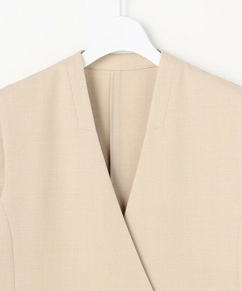 自由区 / ジユウク ベスト | 【カタログ掲載】リラックスバスケットノーカラー ジレ | 詳細3