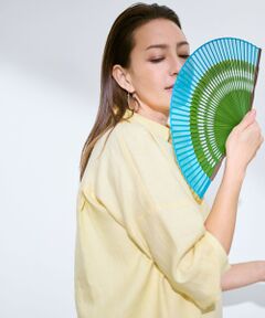 自由区 / ジユウク その他小物 | カラーブロック 扇子