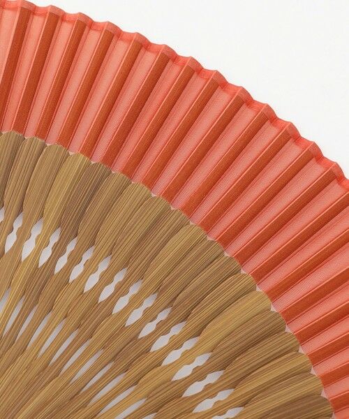自由区 / ジユウク その他小物 | カラーブロック 扇子 | 詳細1