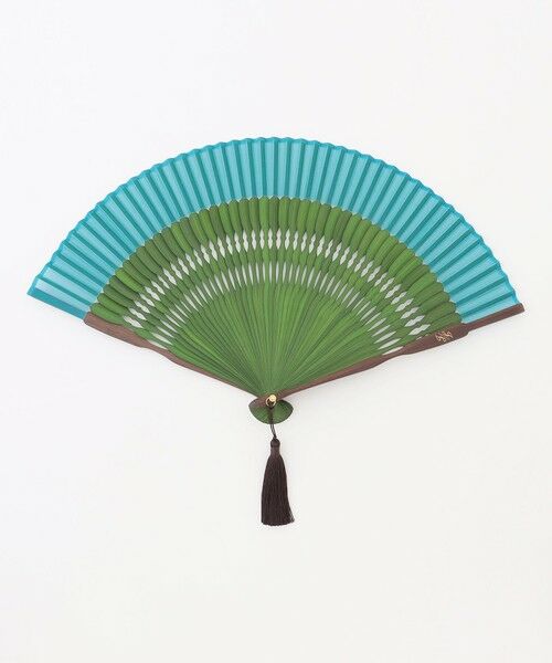 自由区 / ジユウク その他小物 | カラーブロック 扇子 | 詳細7