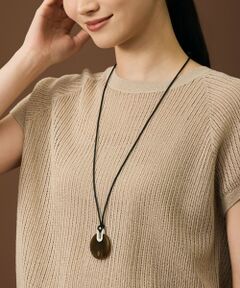 自由区 / ジユウク ネックレス・ペンダント・チョーカー | 【SHIHOさん着用・長さ調整可能】ウォーターバッファローワントップ ネックレス