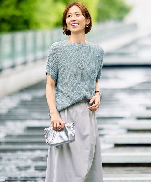 自由区 / ジユウク セットアップ | 【WEB限定・2点SET・着回し3WAY以上】セットアップニット・スカート | 詳細10