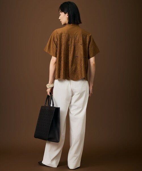 自由区 / ジユウク その他パンツ | 【SHIHOさん着用・機能性抜群・旬シルエット】ファンクショナルブロード カーブパンツ | 詳細7